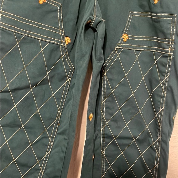 Urban Outfitters Mushroom Green Wide Leg Pants - Picture 1 of 6